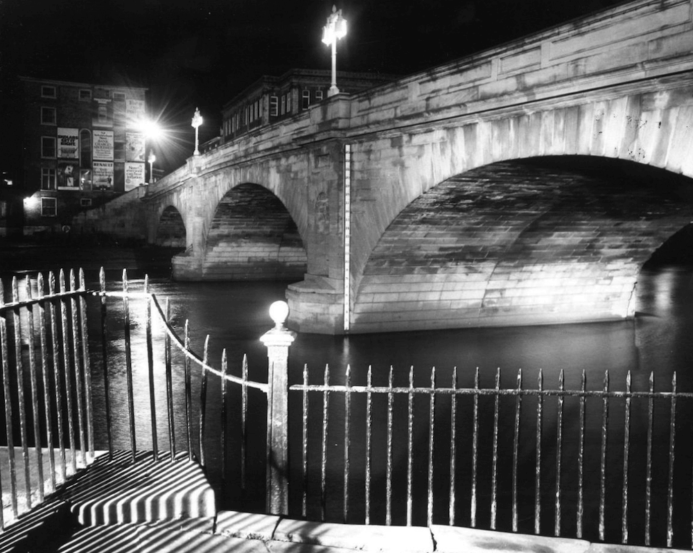 Historic image over The Bridge